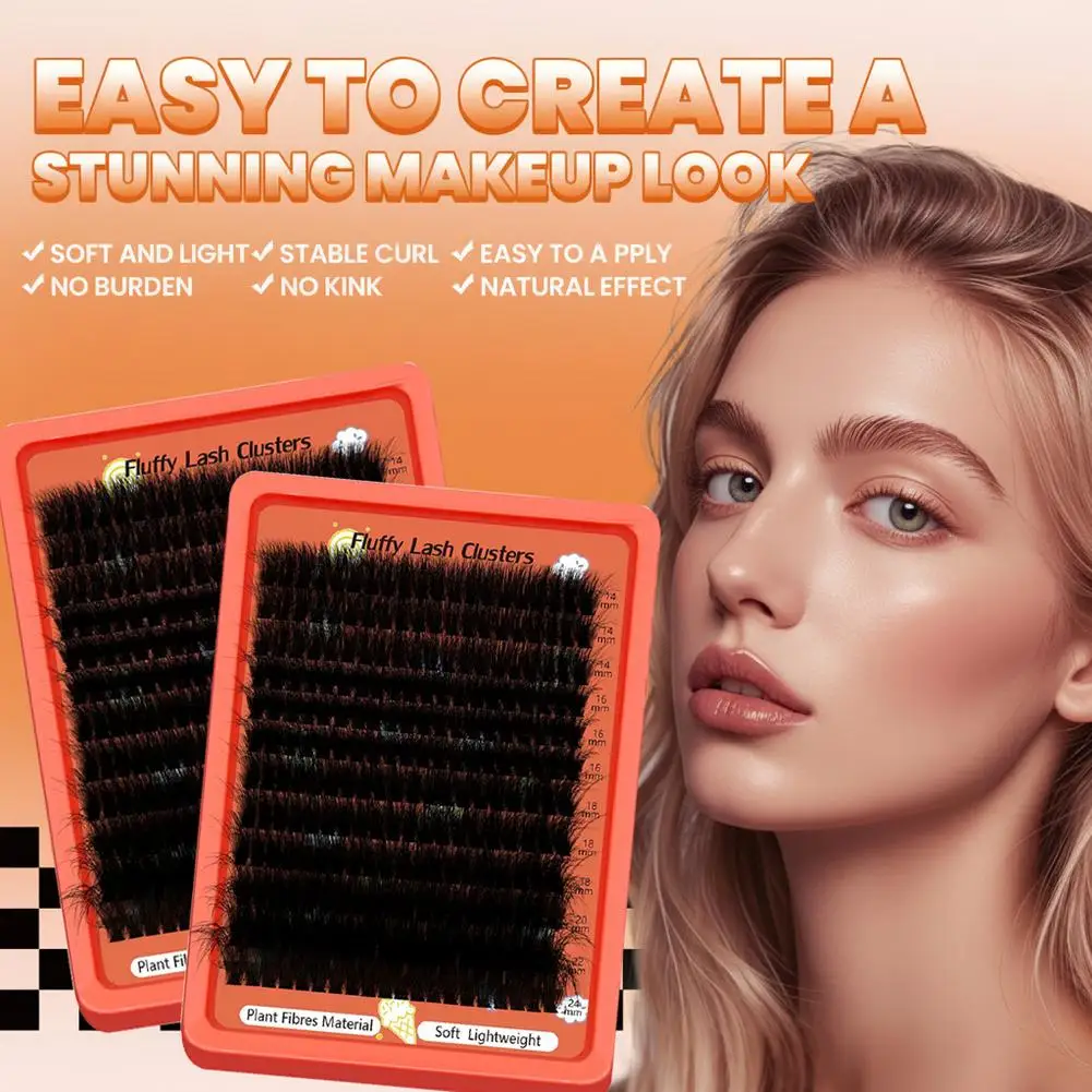Mega Volume Lash - Kępki rzęs Russian Volume 80D 100D
