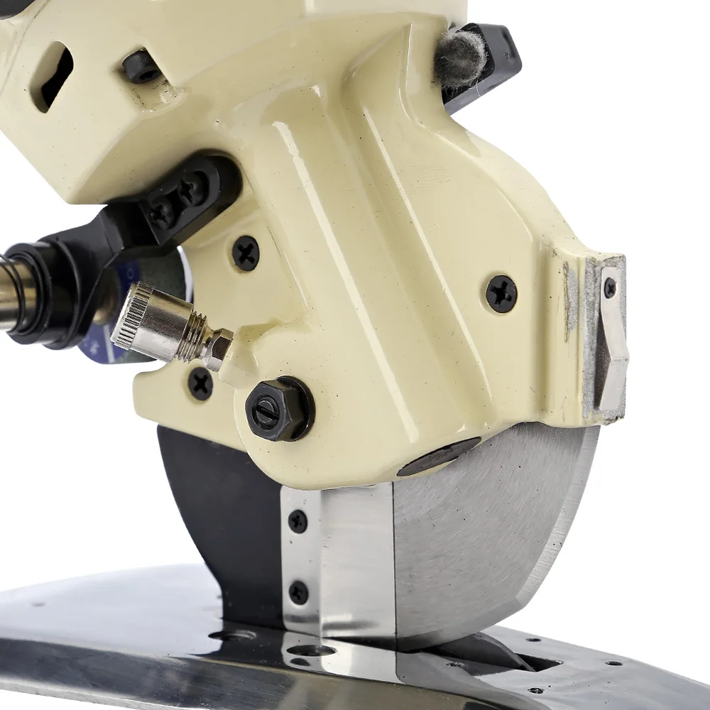 DHL Express Only YJ-100 Round Knife Cloth Electric Cutting machine For Thickness 27mm