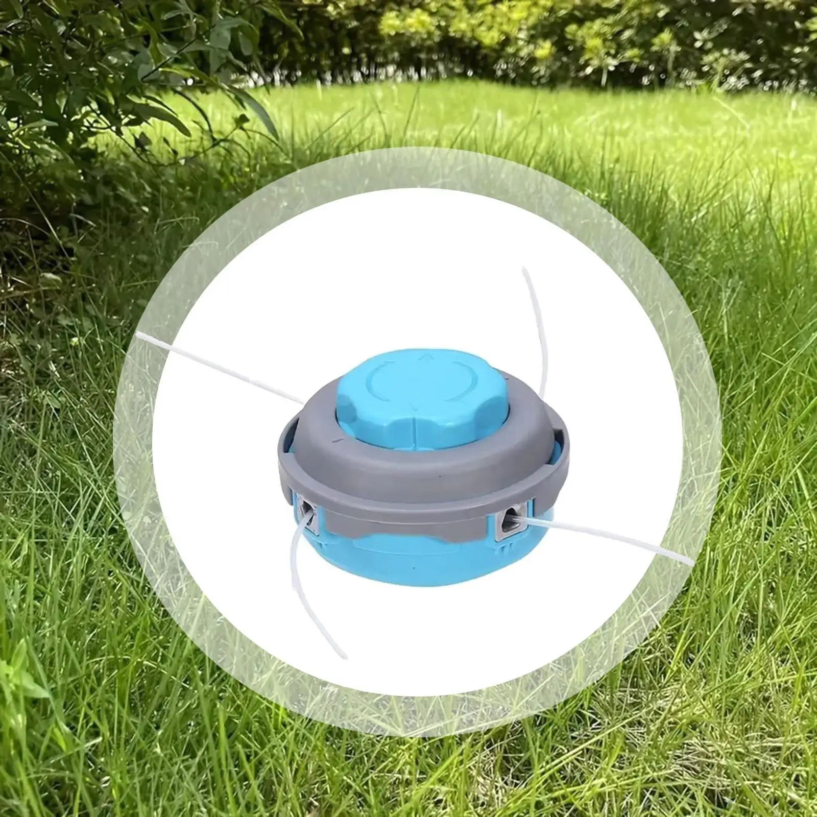 

4-проводная головка триммера для травы, многофункциональный садовый инструмент, аксессуары для газонокосилок для подъездной дорожки, клумбы, патио, растений