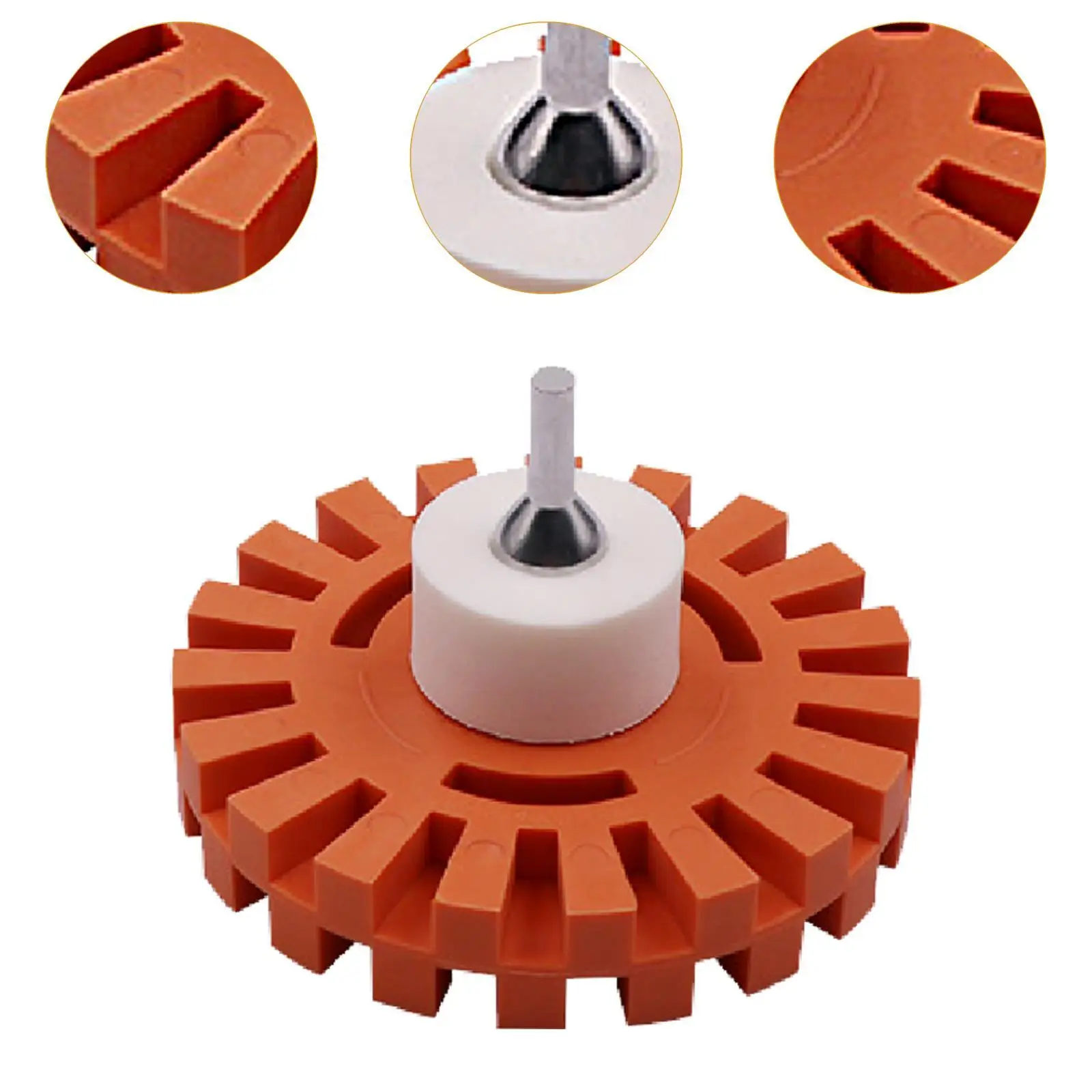 مجموعة عجلات ممحاة مطاطية أداة إزالة لاصقة هوائية ممتازة عالية الأداء لأشرطة ملصقات السيارات بشريط الفينيل