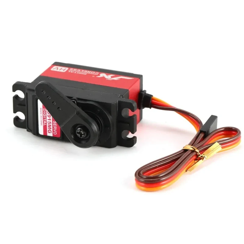 JX PDI-HV5915MG 15kg Serwo Metalowe Koło Zębate Cyfrowe Bezrdzeniowe Silnik HV do Modeli Samochodów RC 1/8 1/10, Helikopterów 600-700, Części DIY