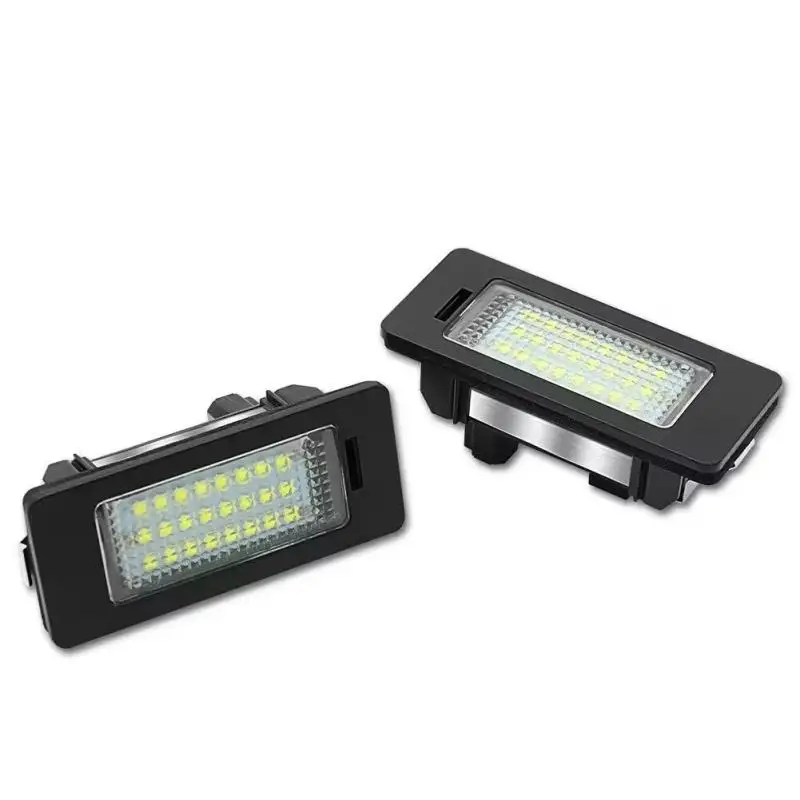 2PCS 6000k White Number Plate Lights For BMW E90 M3 E91 E92 E70 X5 X6 E39 F30 E60 E61 E93 LED Number License Plate Light Lamps view 5