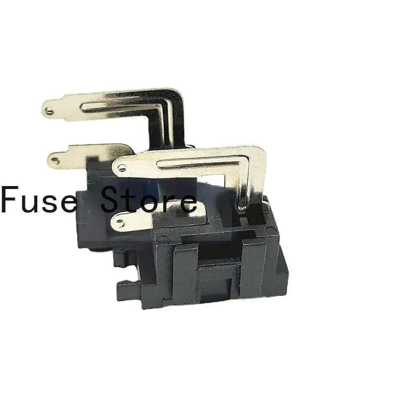 2PCS Spliceable/guillotine Type Medium Size Fuse Holder, Automotive Insert, Bent Foot Mounting Box, PCB Board, Welded 703H2