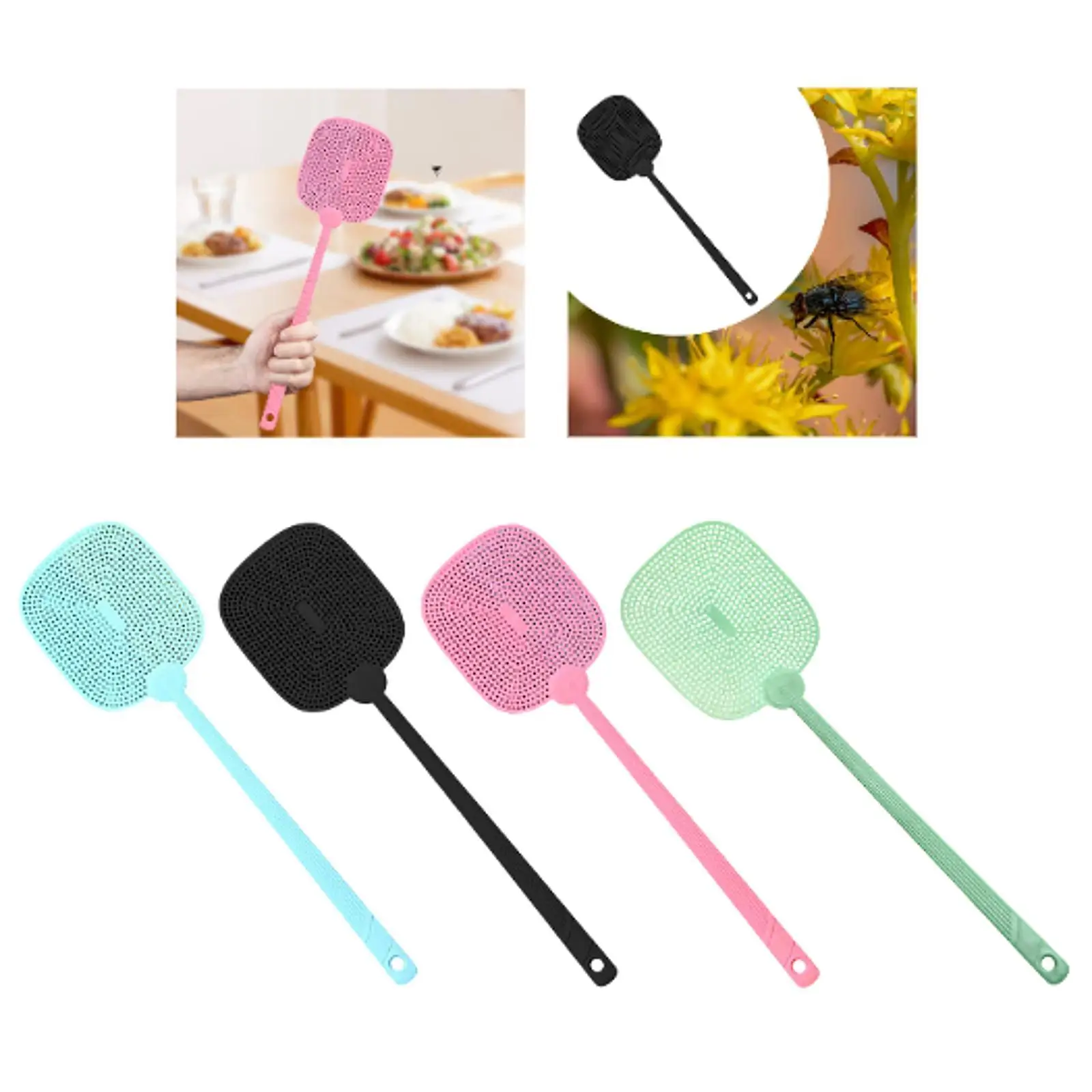 Fly Swatter Convenient Handheld Lightweight Tool for Household Patio Camping