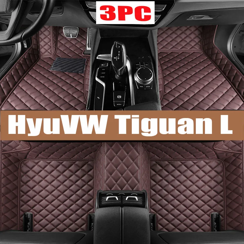 

Car Floor Mats For VW VW Tiguan L 2017-2023 20018 2019 2020 2021 Custom Auto Foot Pads Automobile Carpet Cover interior