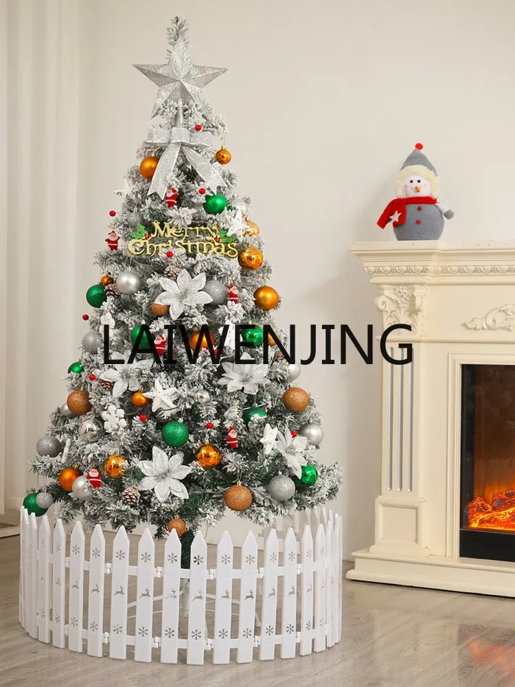 Christmas tree household 1.5 meters package encrypted 1.8 set PVC large 3m Christmas decorations glow