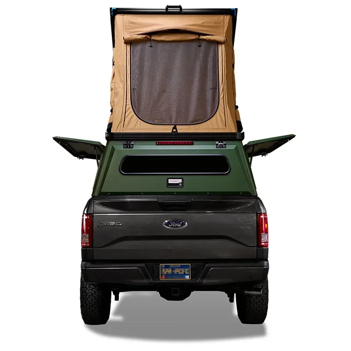 Steel Canopy Pickup Back Cover Trucks Hardtop Topper Canopy For Tacoma