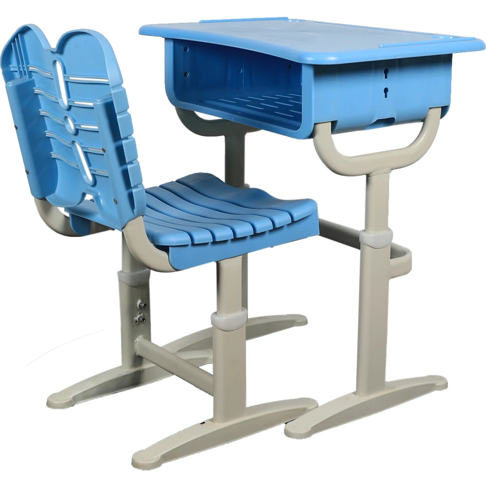 

Wholesale Cheap Classroom Single Student School Desk and Chair Table and Chair Primary School Desk Set School Furniture