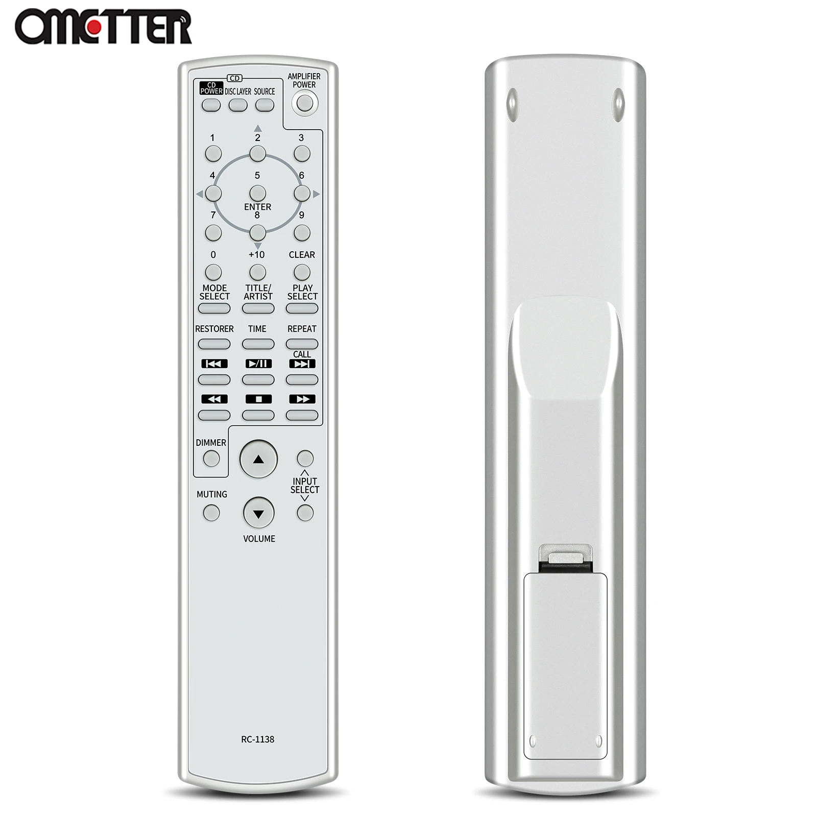 جهاز تحكم عن بعد RC-1138 جديد لنظام الصوت Denon DCD-2010AE PMA-A100 Hi-Fi