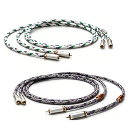 HiFi Audio Cable Signature S3-1 OCC Copper Singled-Ended Audio Interconnect RCA Cable