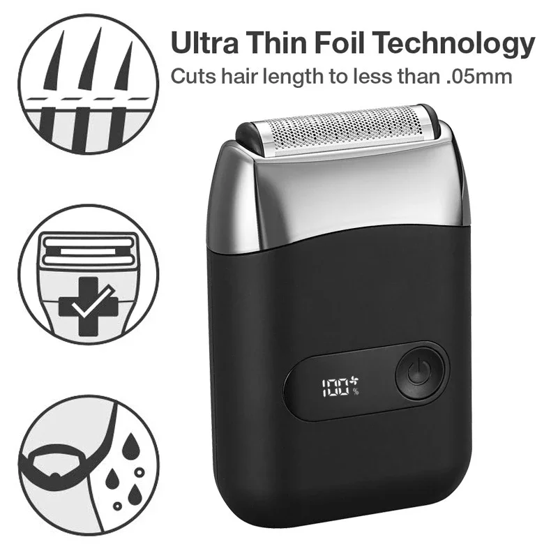 Mijia Electric Shaver Waterproof Reciprocating Wireless Razor USB Rechargeable Shaving Machine Barber Trimmer for Men view 3