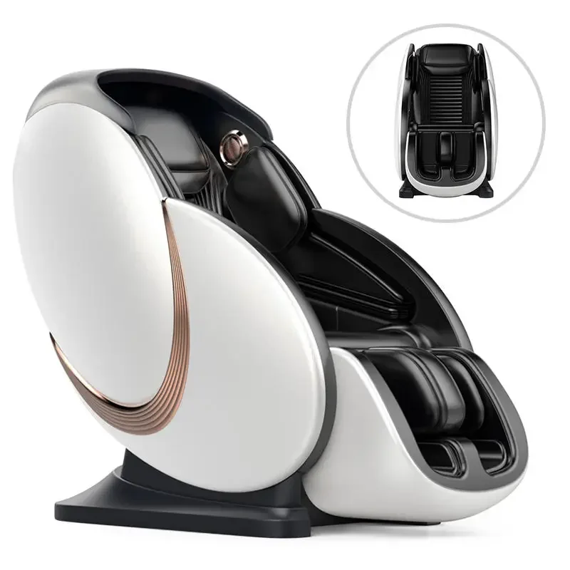 

Latest DWJ960L China Luxury Black SL Track Heated Body Scan Zero Gravity Roller 4D Massage Chair With Speaker
