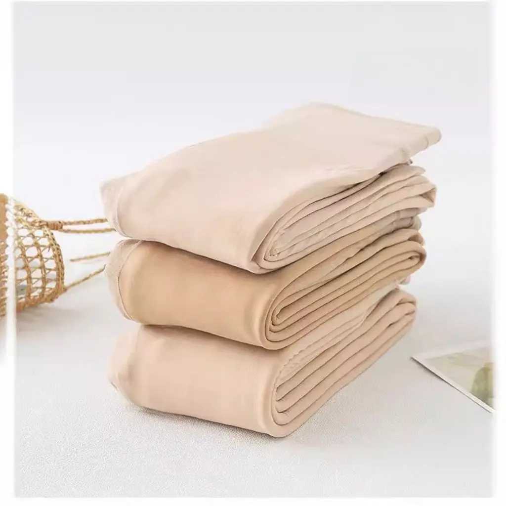 

Женские носки телесного цвета, осенние новые стильные двухслойные эластичные утягивающие брюки с девятью точками, леггинсы, оптовая продажа