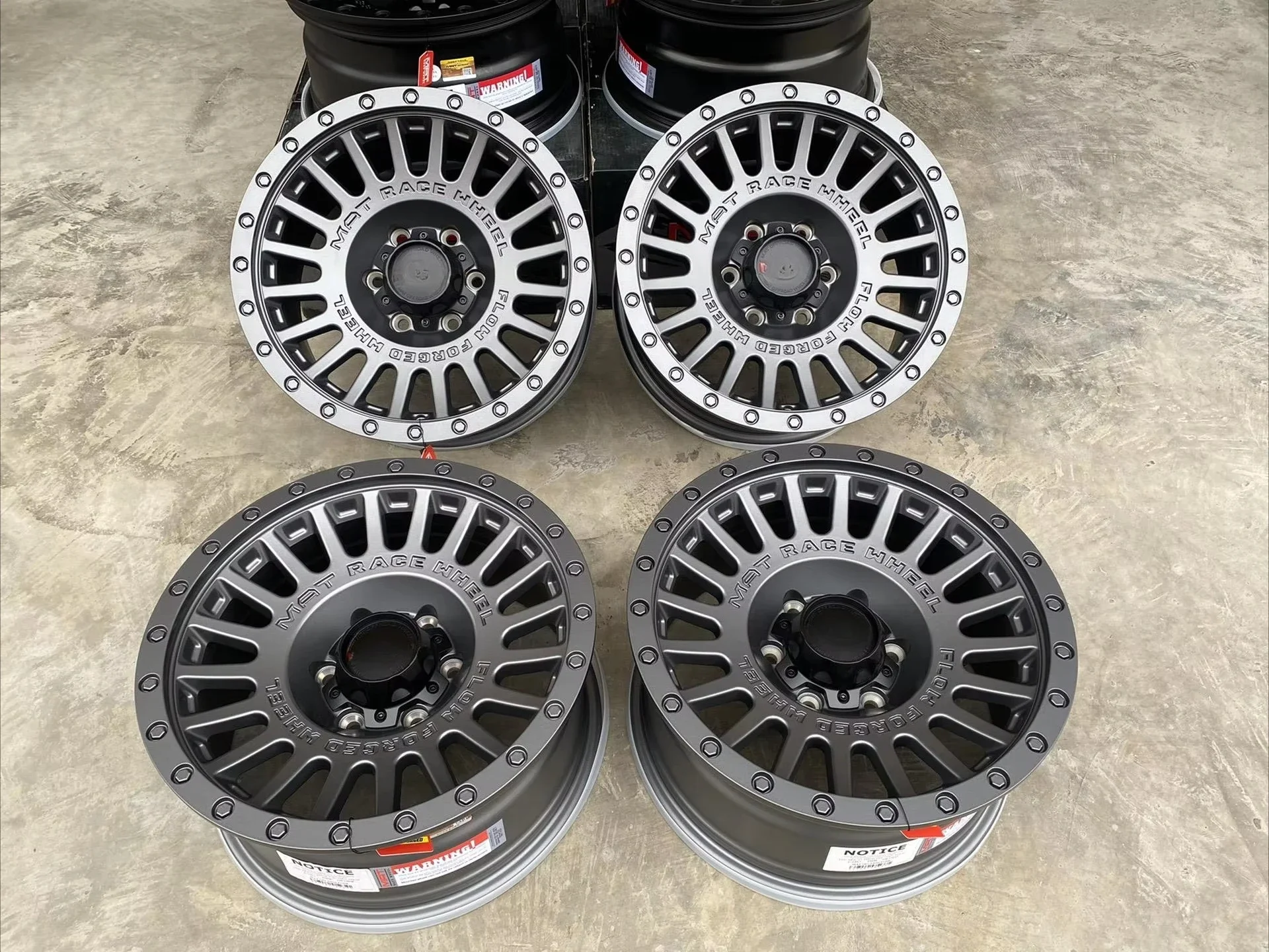 MAT 1908 Flow Forged off Road Car Wheels 16 17 18  Inch 5 /6 Hole Muti-spoke Wheel Hub 5*114.3 5*139.7 6*139.7 Wheels for Jeep!