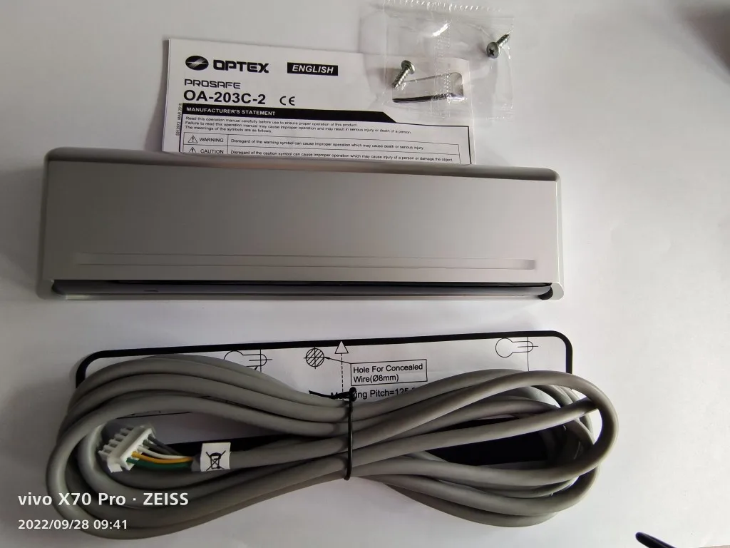 Imagem -03 - Optex Porta Automática Sensor Infravermelho Oa203c-2 Original