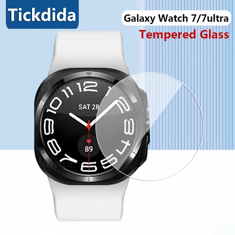 

9H Premium Tempered Glass for Samsung Galaxy Watch 7 Ultra FE 40/44mm Smartwatch Screen Anti-scratch Protector Film Accessories