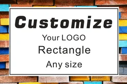100pcs Custom Rectangular Logo Black and white Background Wrapping Gift Waterproof White Paper