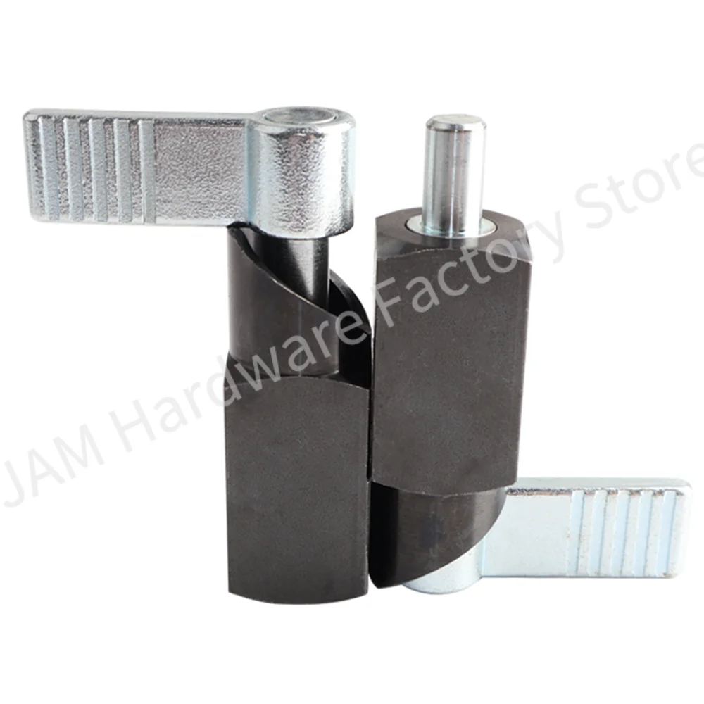 

VCN256 Lever type Zinc Plated Indexing plungers, Spring screw with pin, 180° position type. Square Shell Lock pin Fine thread
