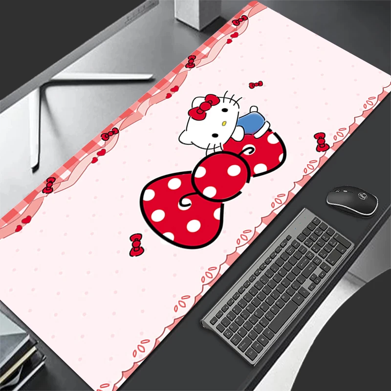 

Mousepad Pattern Game Pad Rubber Mouse Pad PC Accessories Desk Mat Non Slip Office Table Mat H-hello K-kitty Gamer Keyboard Pad