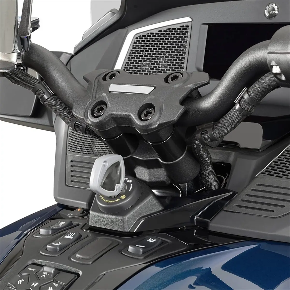 #88D Handlebar Riser for Can Am Spyder, Handle Bar Riser Extension Kit,for Can Am Spyder,(aluminum alloy)