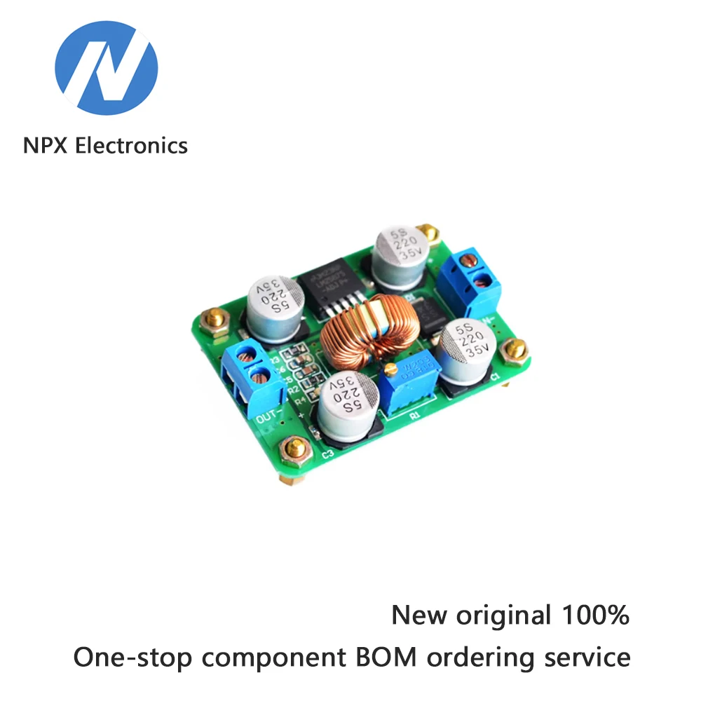 

DC adjustable boost module LM2587 high-power step-up regulated power supply board