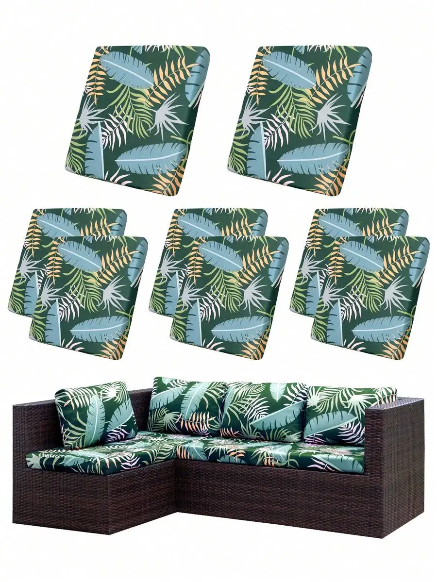 3pcs/4pcs/8pcs four-season solid color sofa cushion covers, simple modern milk silk elastic polyester sofa covers, removable and machine washable sofa protectors