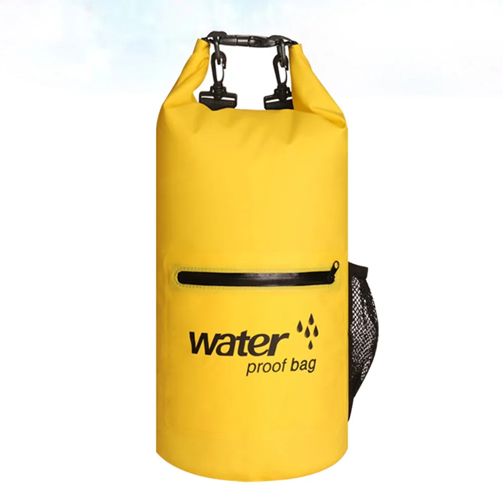 

Waterproof Inflatable Swim Buoy PVC Lightweight Bright Yellow Floating Bag for Boating Kayaking Swimming Rafting Rescue
