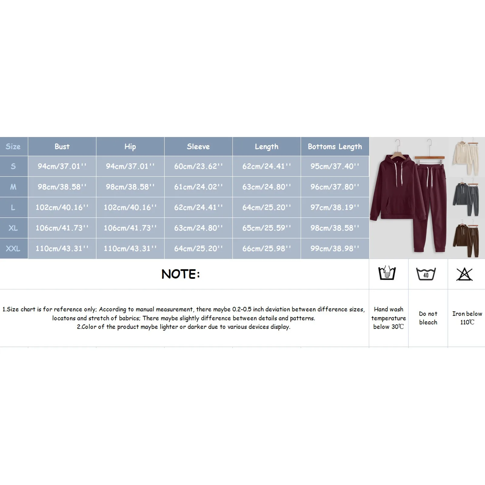 Autumn Winter Pullover Sweatshirts Pants Sets Solid Color 2 Piece Sets Tracksuits Oversize Casual Warm Suits Hoodies Sweatpants