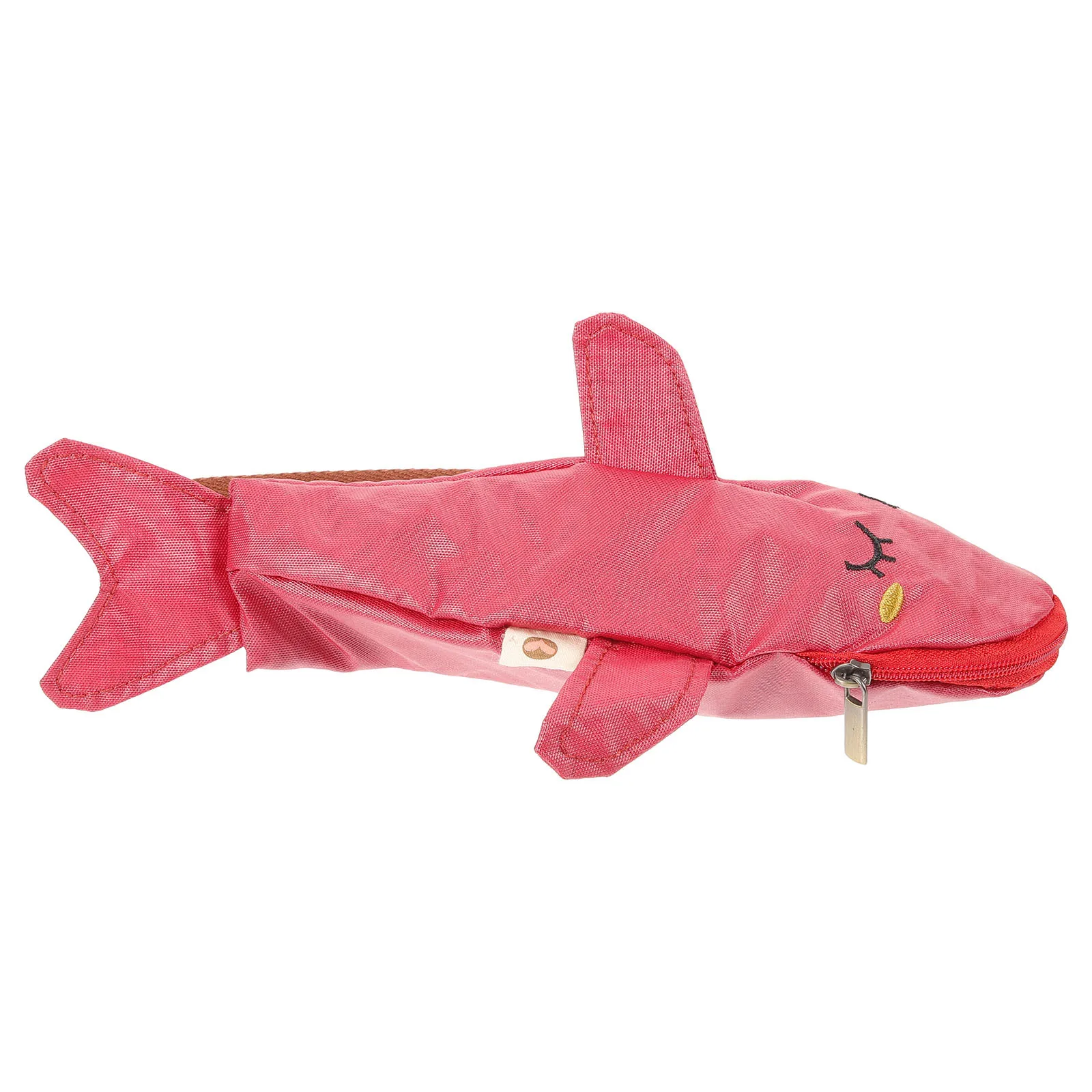 

Large Fish Shaped Pencil Pouch Oxford Cloth Durable Storage Pen Bag Cartoon Fish Shape Stationery Holder Pencil Pouch