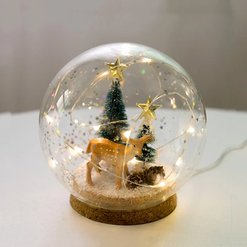 8sets/pack Diameter=10cm Small Size Round Glass Dome Vase Home Decoration Cork Base Transparent Cover Wedding DIY Friend Gift
