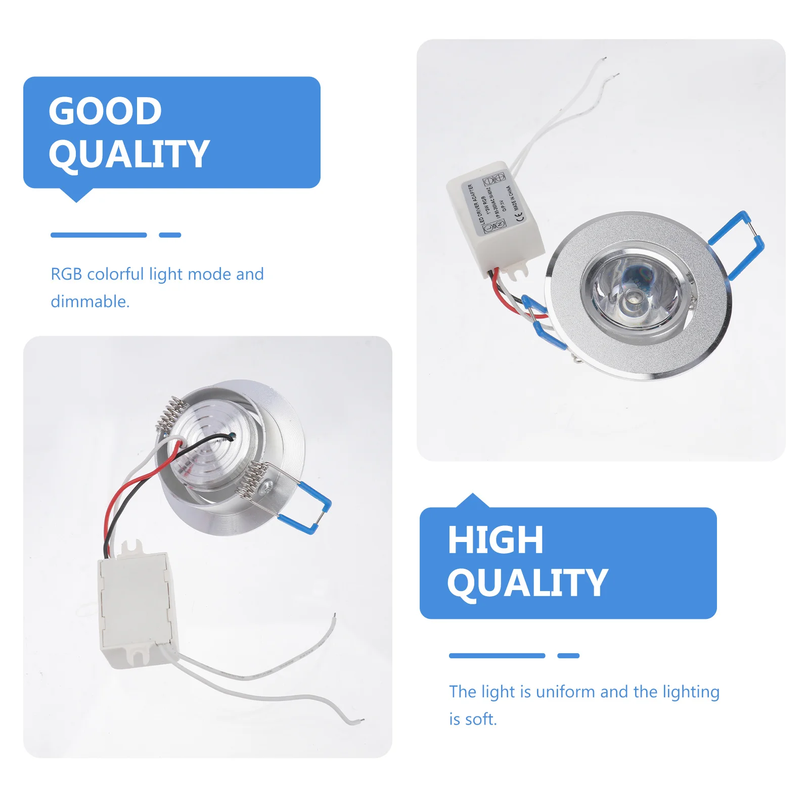 

Dimmable LED Ceiling Light Rgb Colorful Spotlight Downlight for Leisure Bars Festivals Home Decor Rgb Ceiling Light