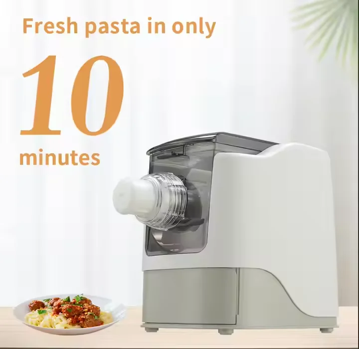 Macchina per pasta fresca elettrica automatica Piccola macchina per noodle macaroni per uso domestico Motore 220V Mulino per farina fresca Pasta Noodle Macaroni
