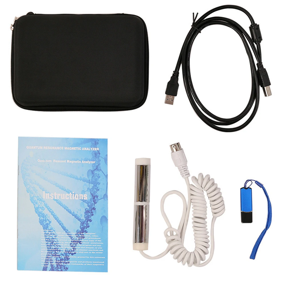 New Quantum Health Sub-health Analyzer QRMA-999 Magnetic Resonance Analyzer Body Analyzer Checking Set Multilingual Choose
