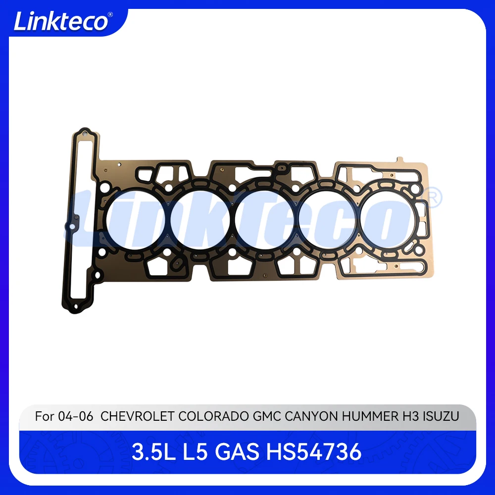 Engine part Cylinder Head Gasket Set Fit 3.5 L L5 GAS For 3.5L 04-06 GM CHEVROLET GMC CANYON HUMMER H3 ISUZU I-350 HS54736