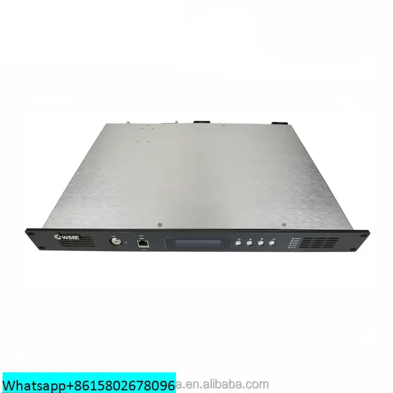 1550nm CATV EDFA Optical Amplifier with 26dBm Gain Output and AGC and Dual Power Supply and Simple Network Management Function