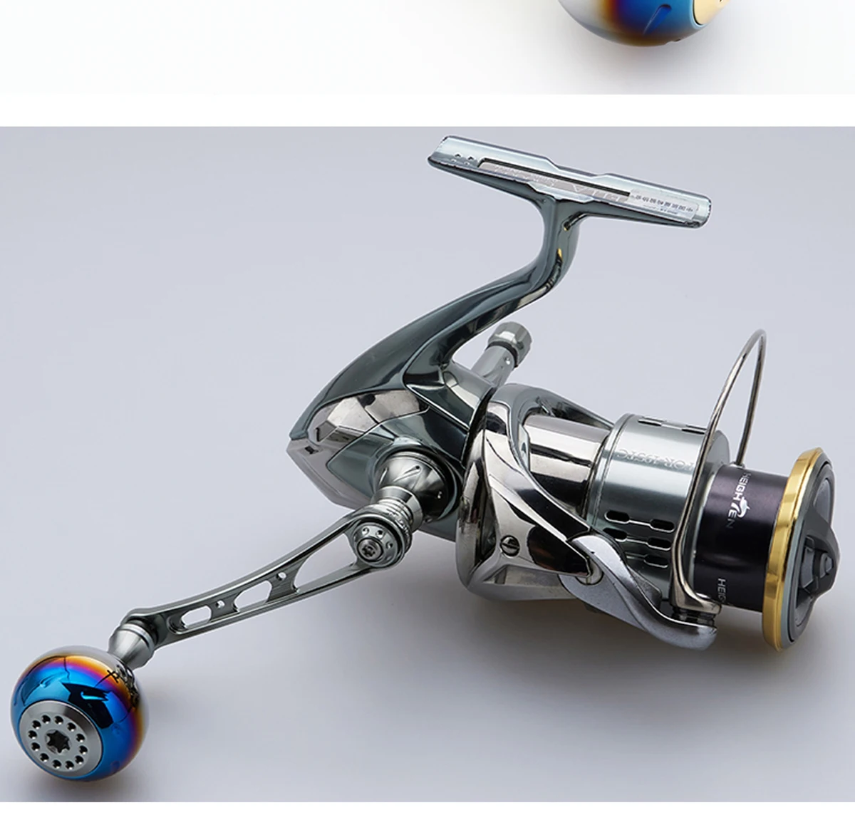 HEIGHTEN Power Handle Knob 30/38/45mm 32g für Shimano Stradic SW Twinpower SW Ultegra 5000-8000 Rollen – Detail 19