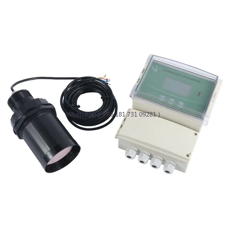 

Hangjia 4-20mA RS485 Ultrasonic Distance level Sensor ultrasonic level transmitter 10-15m