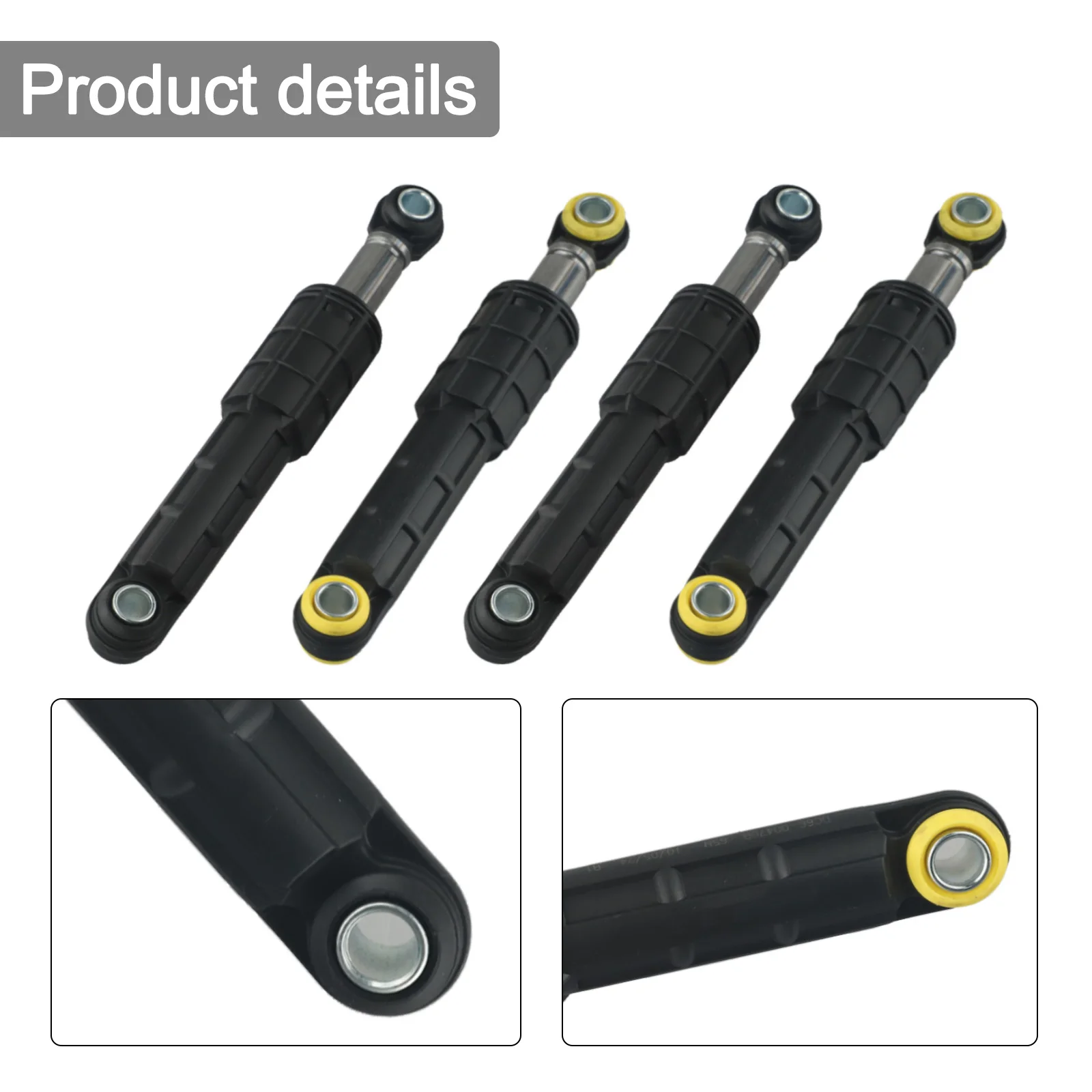 DC66 00470B and DC66 00470A Shock Absorbers for Samsung Washing Machines with Stable Plastic and Metal Structure