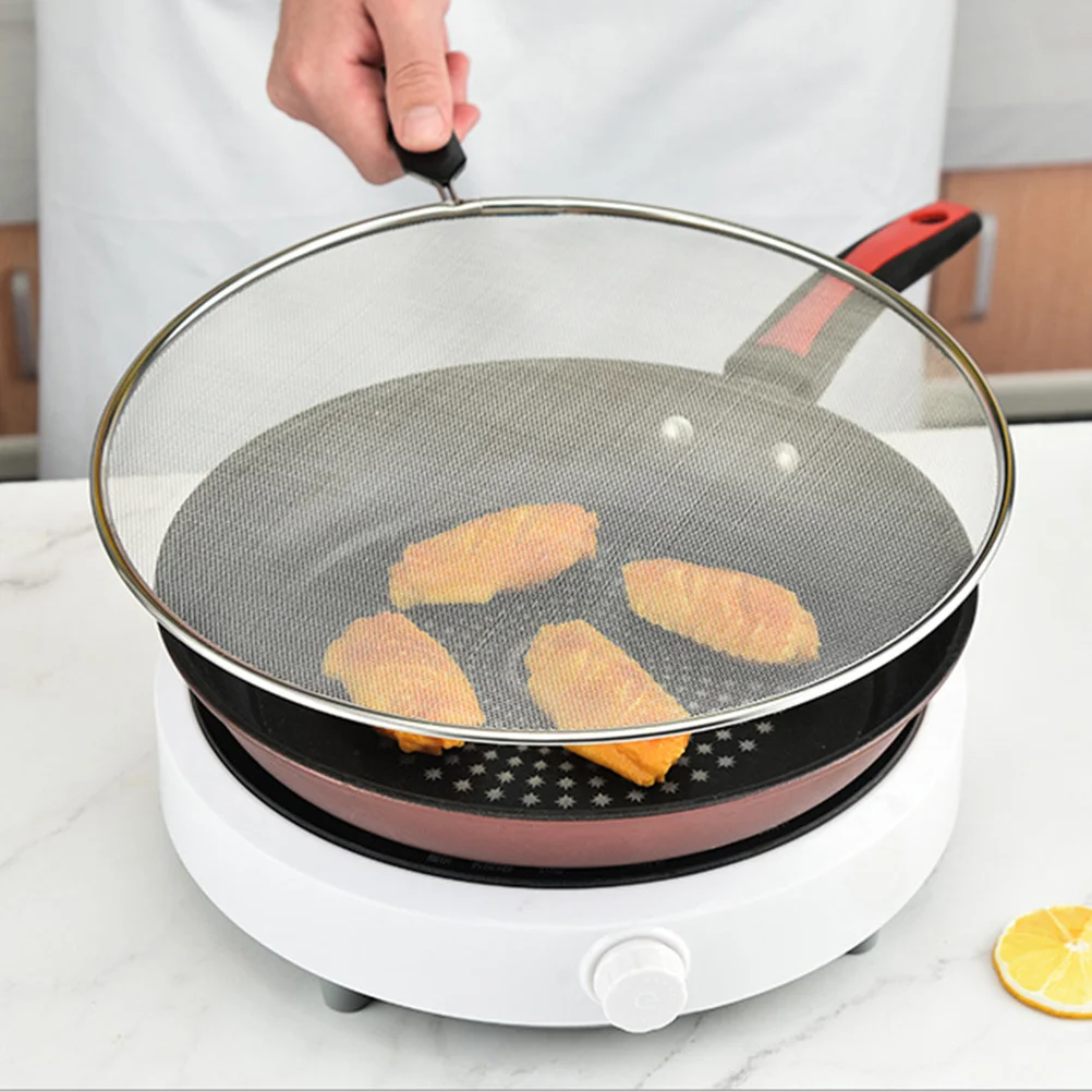 

Stainless Steel Flour Kitchen Colander Home Use Fine Mesh Net Filter Powder Oil Residue Baking Tools Handheld Tea Soy Milk