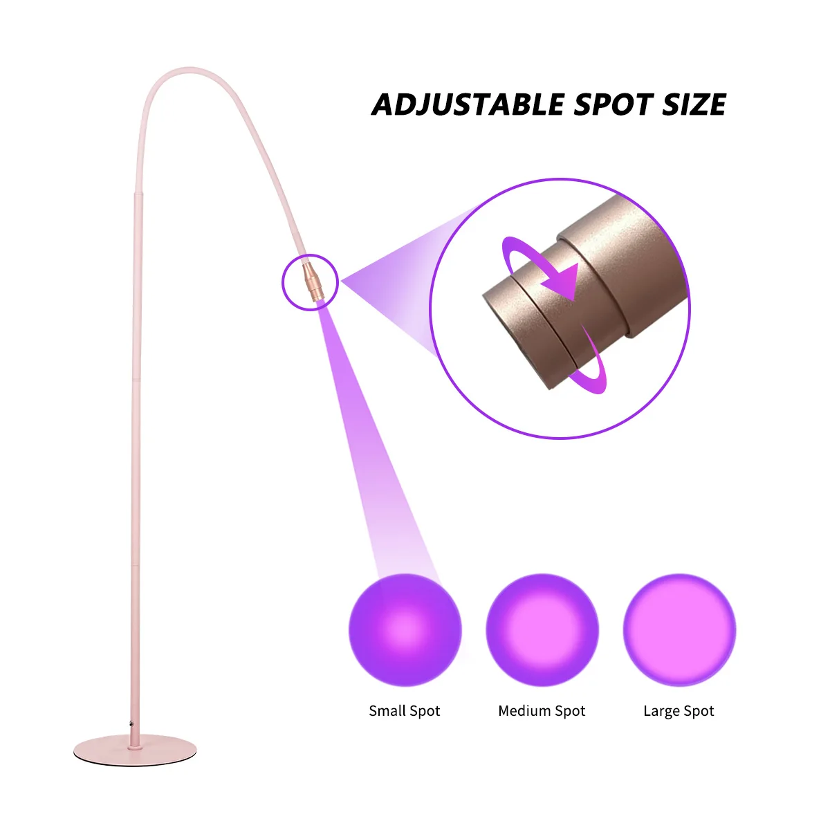 الأشعة فوق البنفسجية لاش ضوء الأشعة فوق البنفسجية رمش الغراء 5 واط LED رمش ملحقات مسمار التكنولوجيا الغراء مصباح مع دواسة القدم التحكم الغراء معالجة في 2-3 ثانية #4