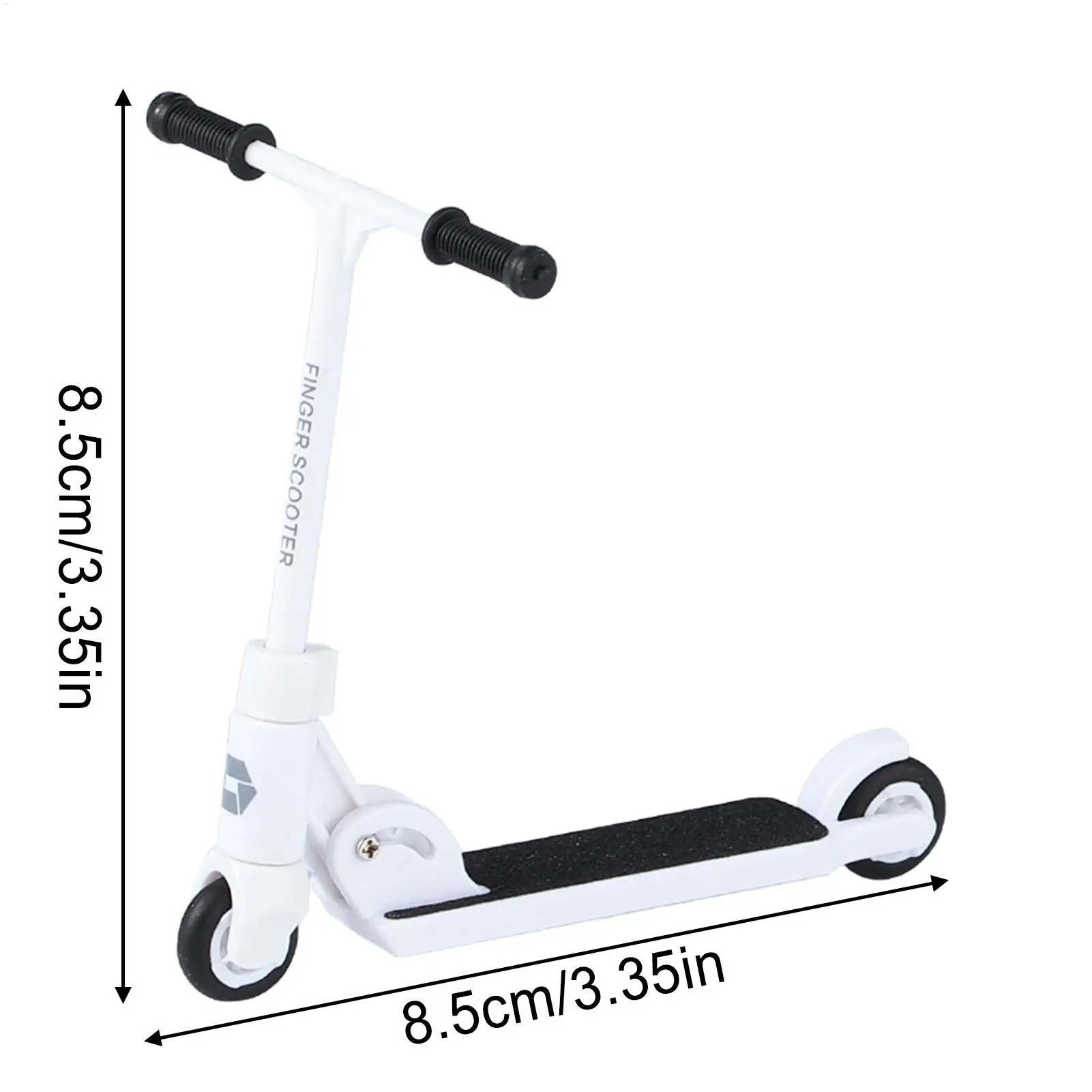 Kids Kick Scooter Finger Foldable T-type Finger Scooter With Brake Educational Toys Finger Skateboards Fun Fingertip Movemet