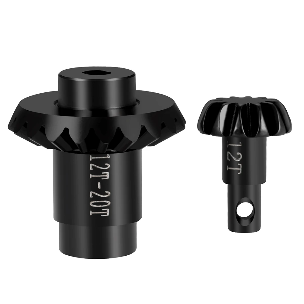YEAHRUN Steel Axle Gear 12T/24T 12T/20T for 1/24 FMS FCX24 FCX18 RC Crawler Car Upgrade Parts