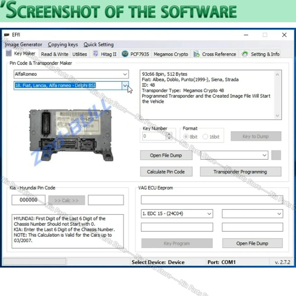 Zed Bull Clone V2.7.2 inspection tools diagnostic pour voiture Scanning tool Diagnostic software zed-bull clone 2.7.2 Car Repair