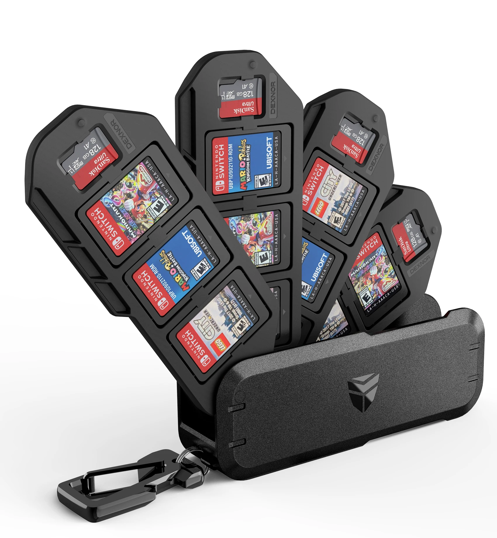For Nintendo Switch OLED, Lite Game Cards Case Mumba 12 Game Card