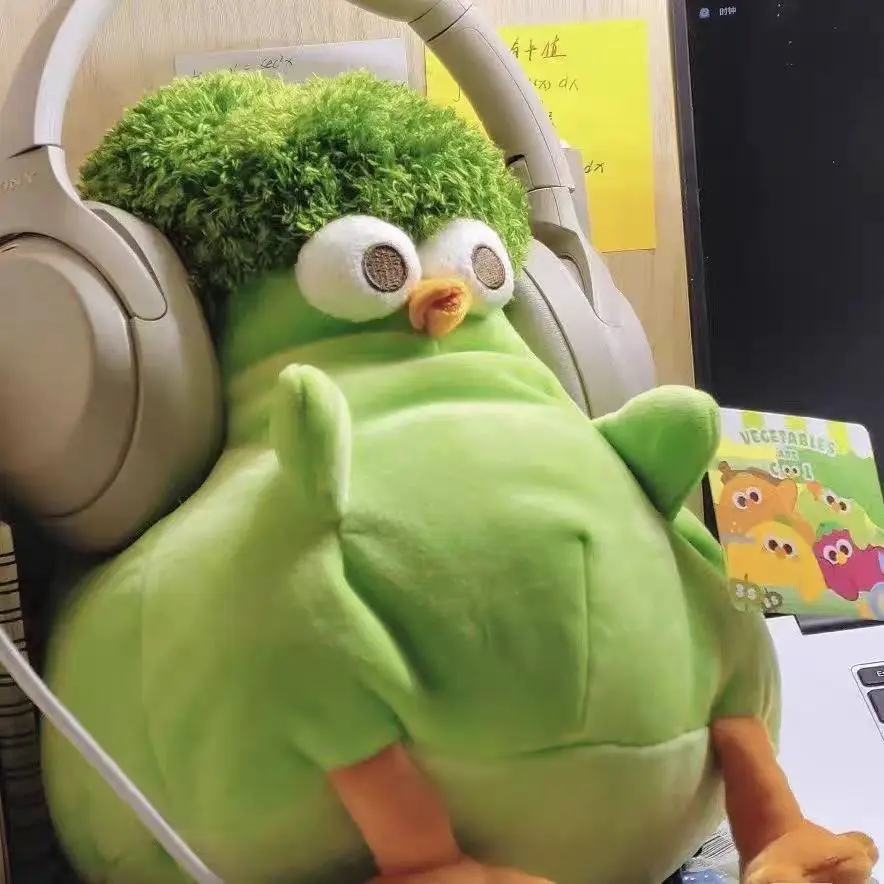 30 سنتيمتر الكرتون أنيمي القرنبيط الخضار الدجاج أفخم دمية الأطفال مهدئا والنوم الخضار الدجاج الوسائد هدية عيد #6
