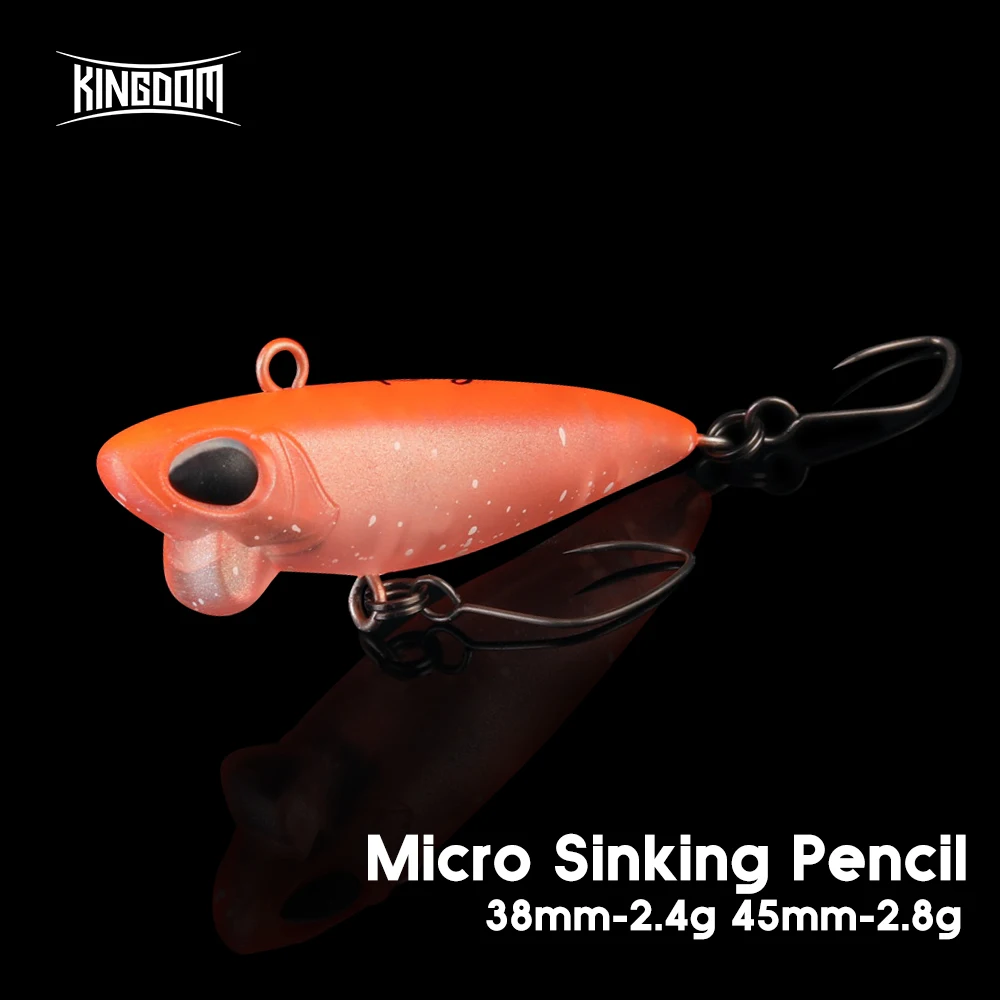 Microlápiz hundimiento Kingdom – Wobbler para trucha, lubina y lucio