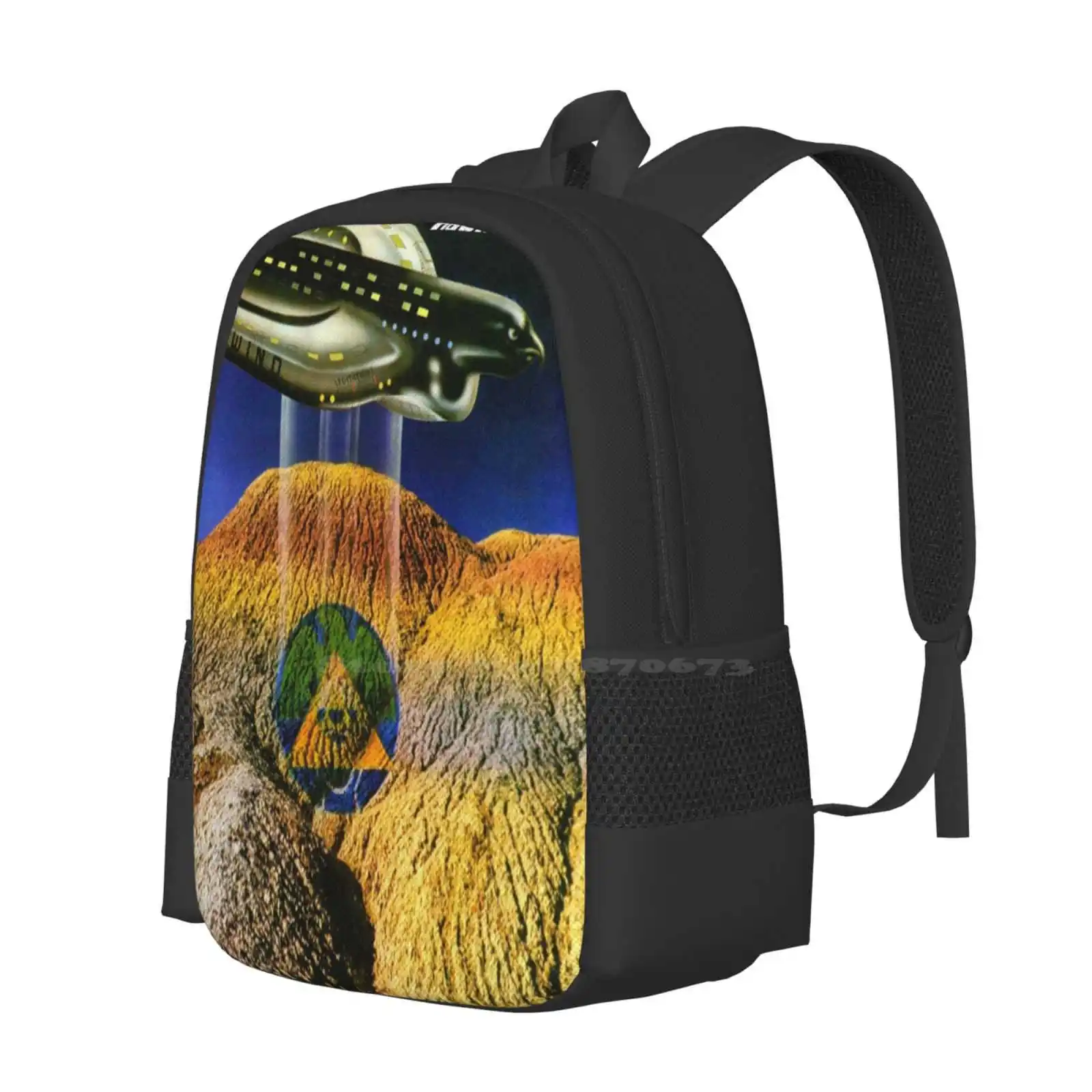 Levitation Hot Sale Schoolbag Backpack Fashion Bags Levitation Hawkwind Band Music Progressive Dave Brock Space Metalrockprog