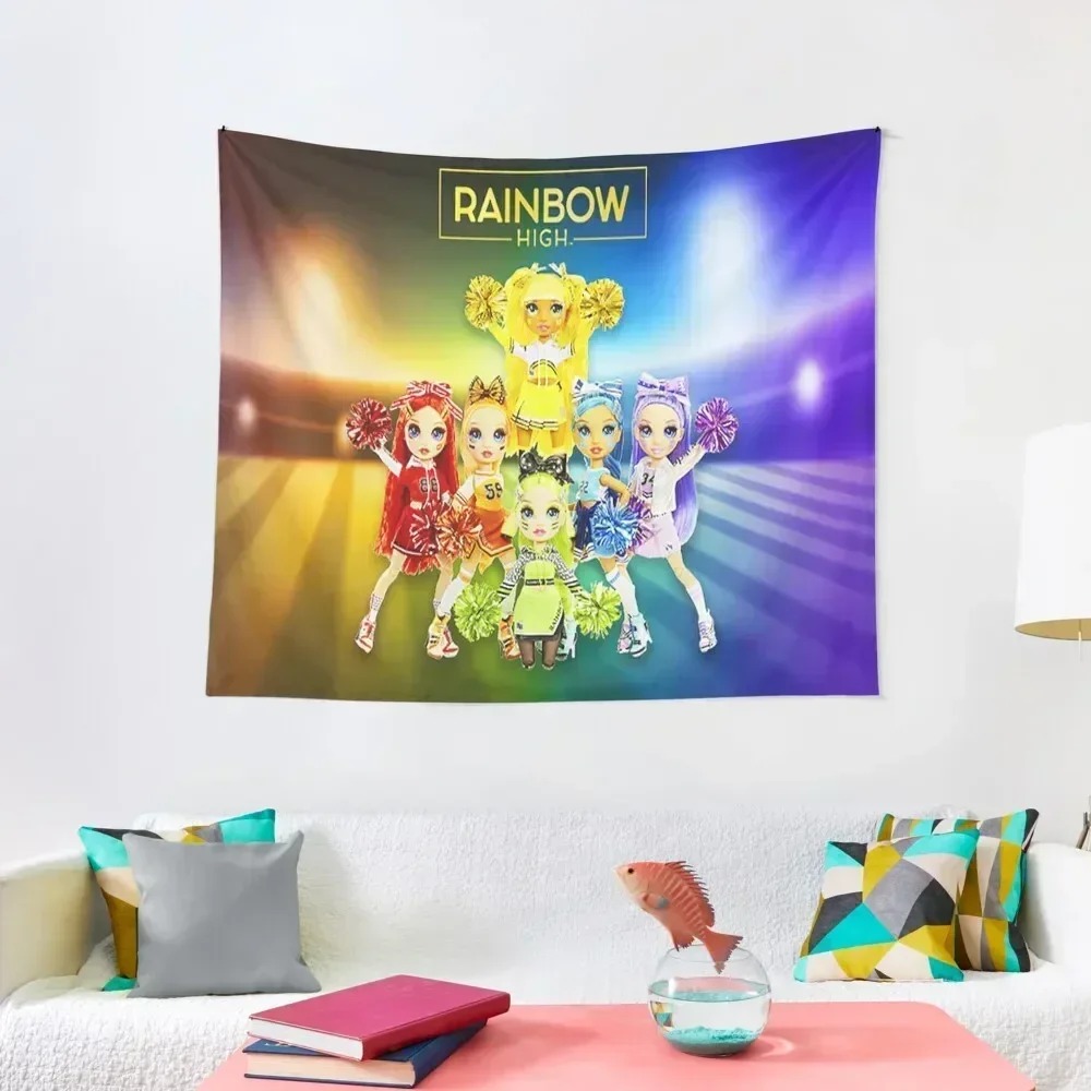 

Rainbow High Gift For Fans rainbow high dolls rainbow high characters Tapestry Funny Luxury Living Room Decoration Tapestry