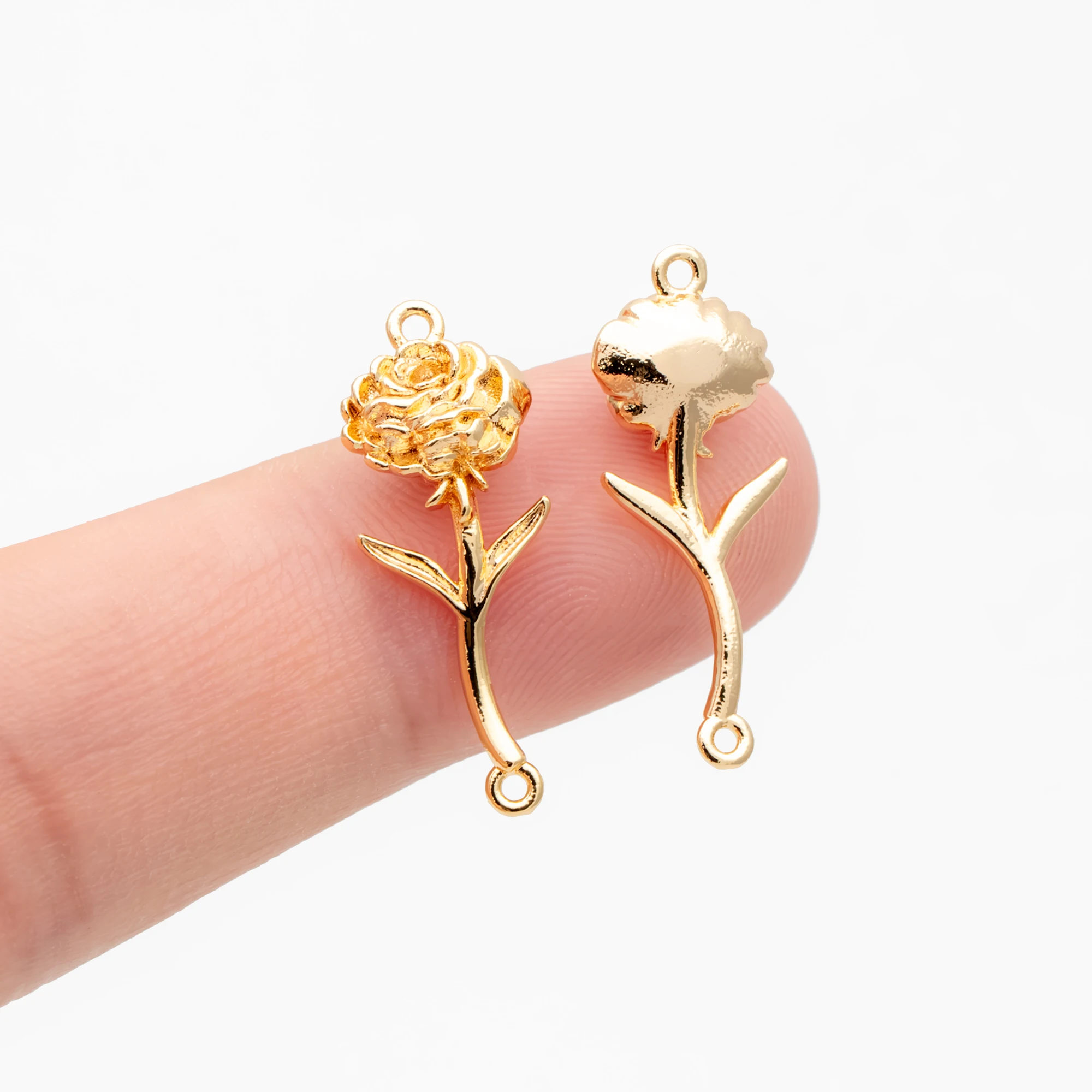 4 pieces- Gold 12 Month Birth  - Birth Flower Necklace 评论和价格