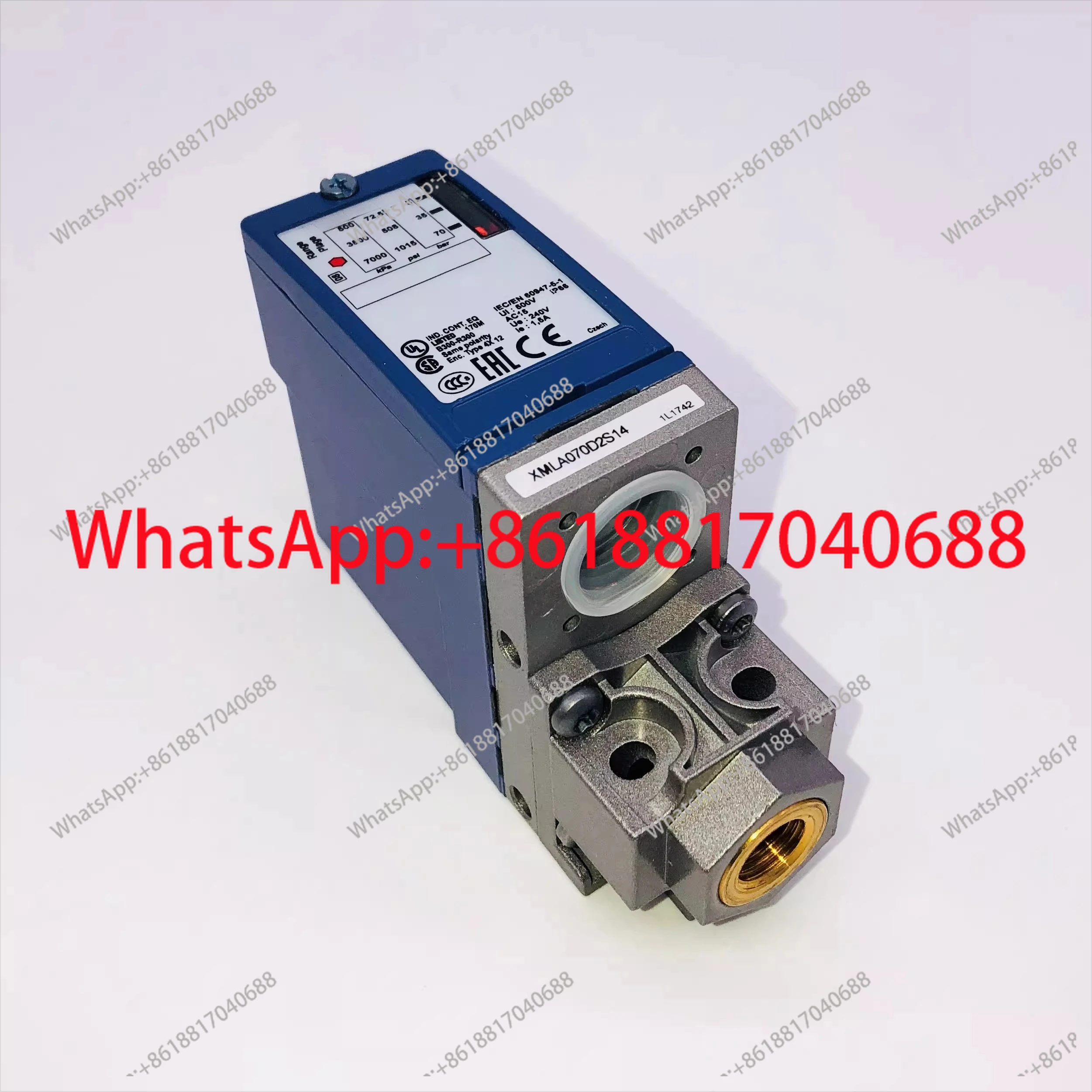 XMLB020A2S11 Electromechanical pressure switch, quality assurance
